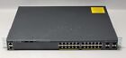 As-Is Cisco Catalyst 2960X (Ws-C2960x-24Ps-L) 48-Port Poe Switch - For Parts