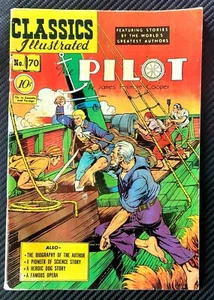 Classics Illustrated #70 1sr Edition The Pilot - Picture 1 of 3