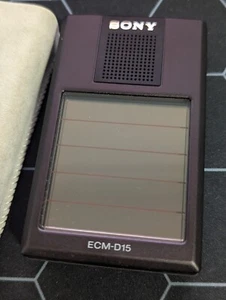 Sony Ecm-D15 Card Microphone Conference Teams Vintage Electronics - Picture 1 of 7