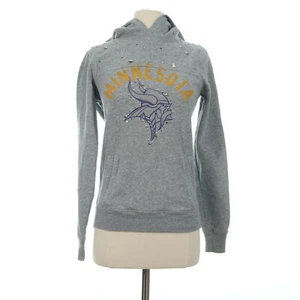 PINK VS Women's Embellished Minnesota Vikings Hoodie Sweatshirt - Size XS - Picture 1 of 8