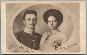 ISTRISCHES KÖNIGSHAUS ANTIKE ECHTFOTO POSTKARTE RPPC - Bild 1 von 2