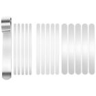 5X(16 DIY Bracelet Bending Bar Kit,Aluminum Bracelet Blanks with Bending4007