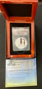 2011 W 9-11 National Silver Medal ANACS PR70 DCAM First Day Of Issue W/ Box COA - Picture 1 of 1