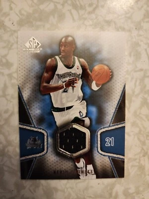 2007-08 KEVIN GARNETT Upper Deck SP GU Game USED Edition - Image 1 of 2