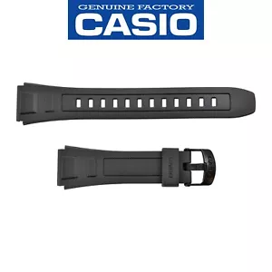 Genuine CASIO G-SHOCK Watch Band Strap WVA-59A-1AV WVA-59E WV-59R Black Rubber - Picture 1 of 5