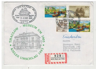 Beleg Keller Umschlag 1985 Thaylow Museum um 1905 - Bild 1 von 2