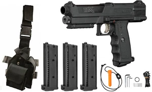 Tippmann TiPX Deluxe Paintball Gun Pistol Kit Black - Picture 1 of 3