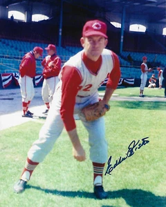 Eddie Fisher Cleveland Indians Autographed 8x10 Photo w/COA 1968 PRICE REDUCED! - Picture 1 of 2