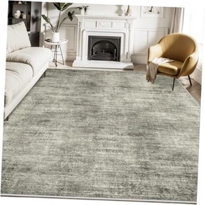 Area Rugs for Living Room: 6x9 Large Soft Washable Rug Modern Abstract Indoor - Picture 1 of 8