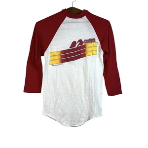 Vintage Mens Closeup Washington DC Baseball T-Shirt 80s Size M USA - Picture 1 of 9
