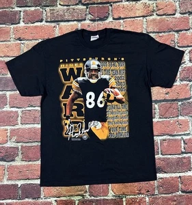 Y2K Pittsburgh Steelers Hines Ward T-Shirt Football Graphic Tee 2008 Men’s XL - Picture 1 of 6