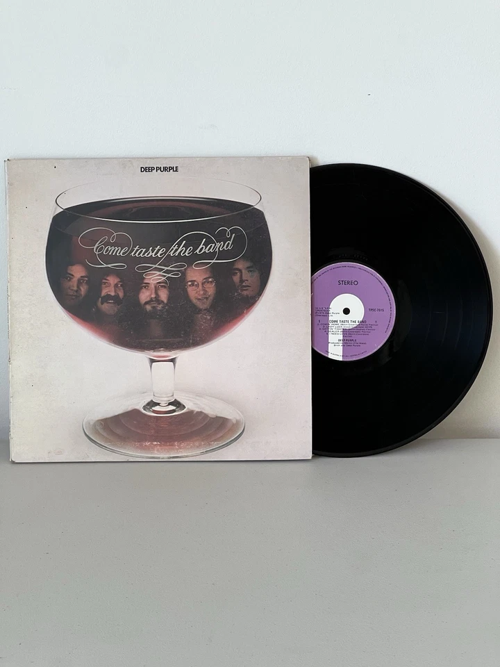 Deep Purple Vinyl Record Come Taste The Band Vintage Aust 1st press (1975) EMI - Image 1 of 4