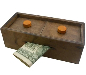 Enigma Secret Puzzle Box Explorer - Caja de trucos de regalo de dinero - Imagen 1 de 4