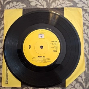 ABBA "MAMMA MIA" 45 RPM VINYL SINGLE 1975 - Picture 1 of 2