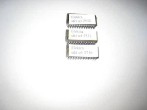 Pinball ROM SOUND SET (3 chips) Bally Elektra - Picture 1 of 1