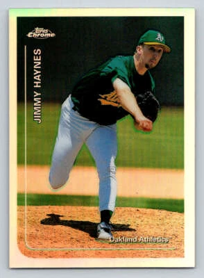 1999 Topps Chrome Refractors #59 Jimmy Haynes (ref 198802) - Image 1 of 2