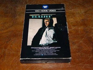 Vintage Bullitt 1980 VHS Steve McQueen WB1029 Warner Brothers Big Box 1968 Movie - Picture 1 of 10
