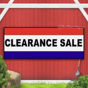 CLEARANCE SALE Banner Advertising Business Sign - Picture 1 of 1