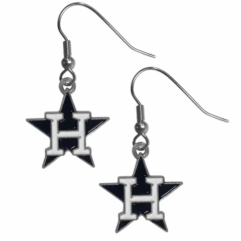 Houston Astros MLB Dangle Ear Rings Cover
