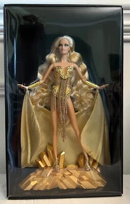 2012 Mattel The Blonds Blond Gold Barbie Gold Label Collector X8263 NRFB - Image 1 of 4