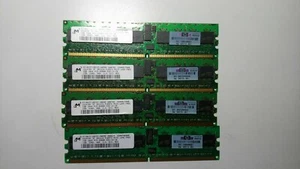 HP 4x 1GB 4GB DDR2 RAM Arbeitsspeicher ECC SN: 345113-851 - Bild 1 von 1