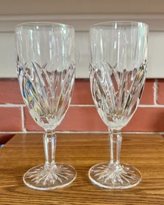 Marquis by Waterford Brookside Iced Tea Wine Glass Water Goblet Beverage 8.5” - Imagen 1 de 7