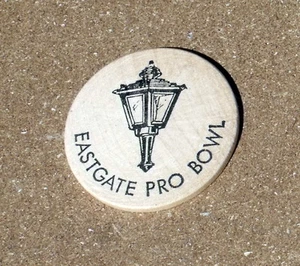 Tazón profesional Eastgate de madera de níquel de colección bueno para un juego gratis en marzo - Imagen 1 de 4