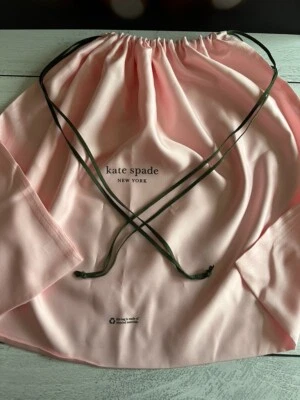 Bolsa antipolvo Kate Spade grande con cordón rosa KC829 L NUEVA 27"x19" grande Foto 1 de 3