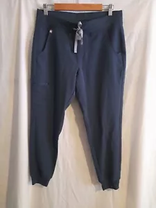 Figs Zamora green Jogger style Scrub Pants medium - Picture 1 of 6