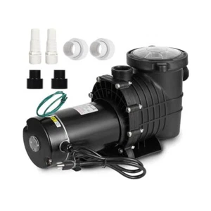 Swimming Pool Pump, 1.5 HP Dual Voltage, Self Priming, Durable, Easy Operation - Picture 1 of 7