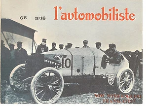 L'AUTOMOBILISTE 16 1969 TURCAT MERY 1897 1929 DELAGE 1500 GRAND PRIX - Imagen 1 de 1