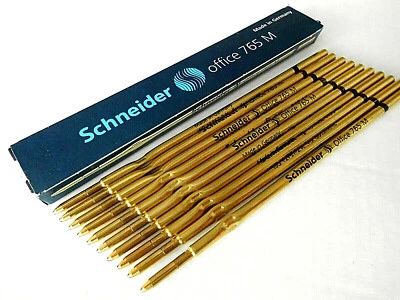 SCHNEIDER OFFICE 765 10 x Schneider Kugelschreibermine office 765 M schwarz (5) blau (5)