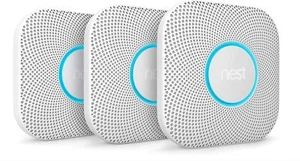 GOOGLE Nest Protect 2. Generation, Rauch- und Kohlenmonoxidmelder - 3er Pack NEU - Bild 1 von 3