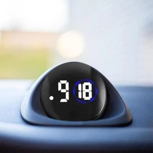 Car Small Digital Clock Motorcycle Stick On Analog Car W K6T0 A3W3 Clocks Z2J9 - Picture 1 of 10