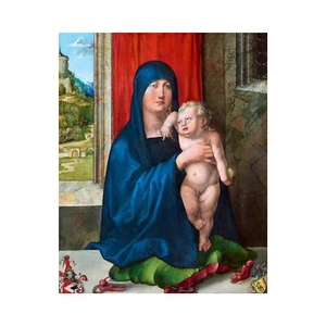 Albrecht Durer, Haller Madonna, 1499, Canvas Print, 28" x 35" + Border - Picture 1 of 10