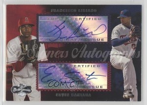 2006 Topps Co-Signers Dual Ervin Santana Francisco Liriano #CS-74 Rookie Auto RC