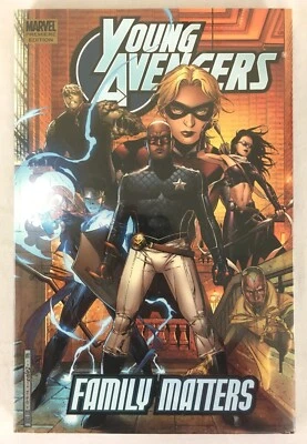 Young Avengers vol 2 Family Matters HC tapa dura NUEVO sellado de fábrica 2006 Marvel Foto 1 de 4
