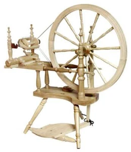 Spinnrad Kromski Polonaise, Einfachtritt, unlackiert, 2-fädig - Bild 1 von 1