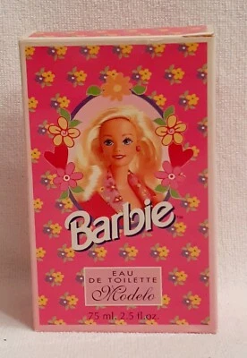 Mattel, Inc. - "Barbie Eau De Toilette Modelo" - 2,5 oz. - Copyright 1996 Foto 1 de 4