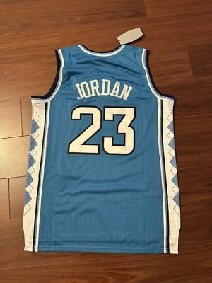 NWT Michael Jordan Basketball Jersey Large #23  North Carolina Tar Heels USA - Image 1 of 4