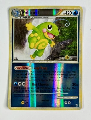 Politoed 2010 Pokemon Unleashed Reverse Holo #7/95 * Light Play - Image 1 of 3