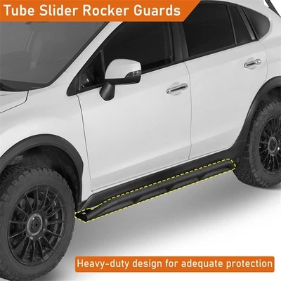 Fit Subaru XV Crosstrek 2013-2017 Running Boards Step Bars Slider Rocker Guards  - Image 1 of 4