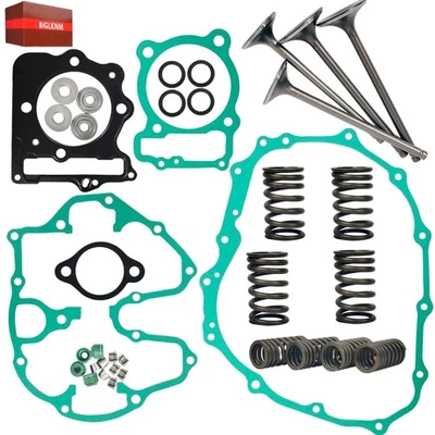 Kit de juego de horquillas de reconstrucción de extremo superior del motor y válvulas de escape de admisión sello de resorte... Foto 1 de 4