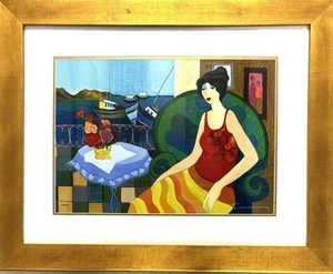 Itzchak Tarkay "cozy cove" Serigrafie signiert und nummeriert - Bild 1 von 4