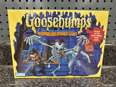 1995 Goosebumps Shrieks & Spiders Game - Parker Brothers - Complete - Excellent! - Image 1 of 3