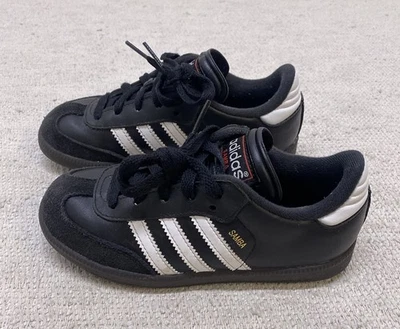Adidas Samba Niños Talla 13K Clásico Fútbol Interior Negro Blanco Junior Foto 1 de 4