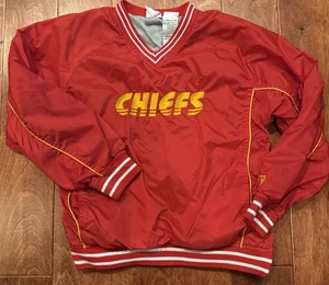 Vintage Kansas City Chiefs Pullover Jacke NFL Gr. Jugend 12/14 - Bild 1 von 3