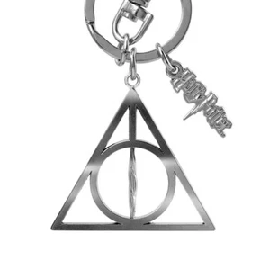 Harry Potter Reliquias de la Muerte Metal Peltre Llavero Llavero - Imagen 1 de 1