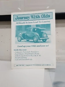 JOURNEY WITH OLDS JWO MAY 1984 RARE HARD TO FIND COPY - Picture 1 of 2
