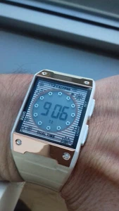 Calypso-FESTINA K5546/3 DUAL TIME DIGITAL VINTAGE WATCH NOS RELOJ FOND UHR - Imagen 1 de 12